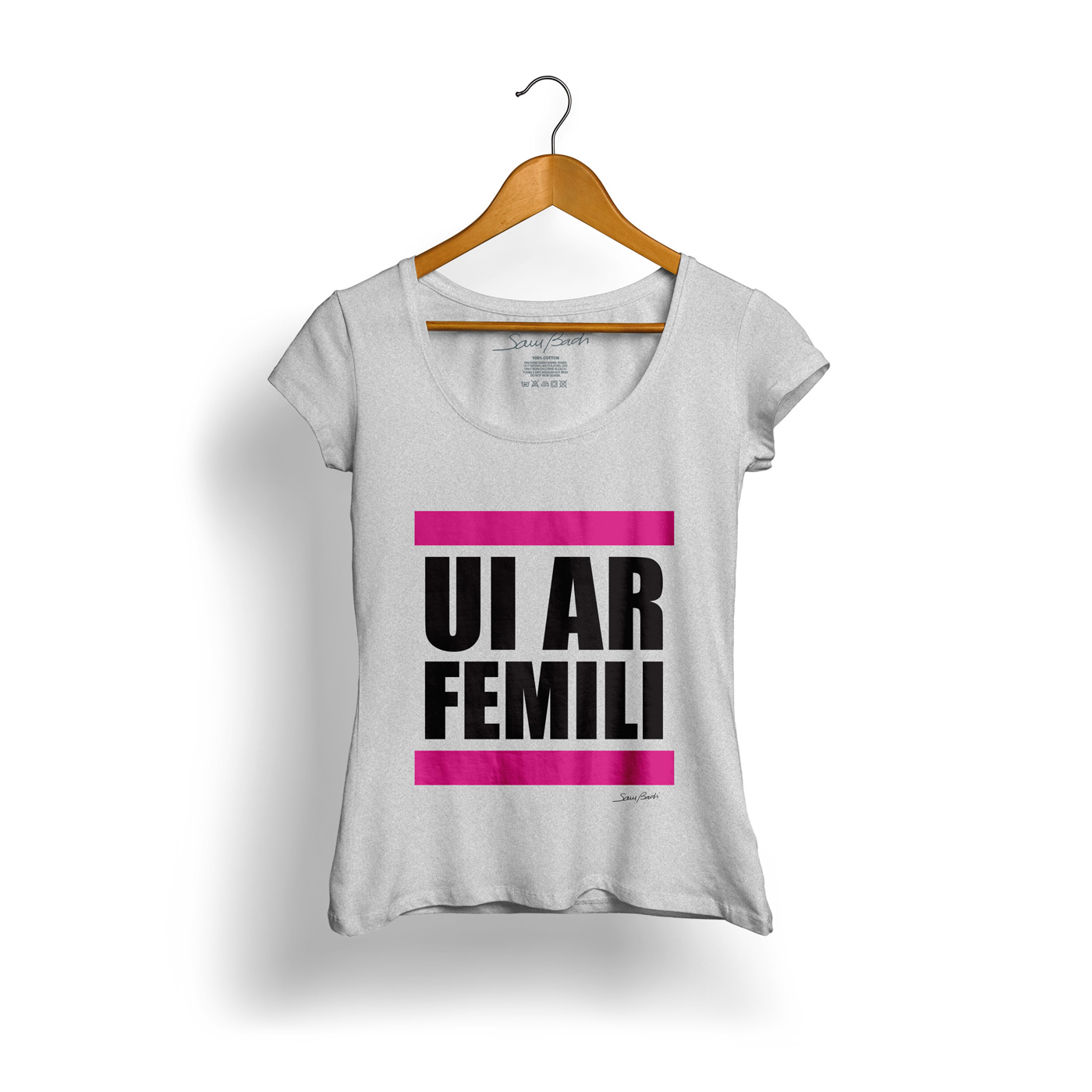 ui ar femili we are family Sam Badi Clothing