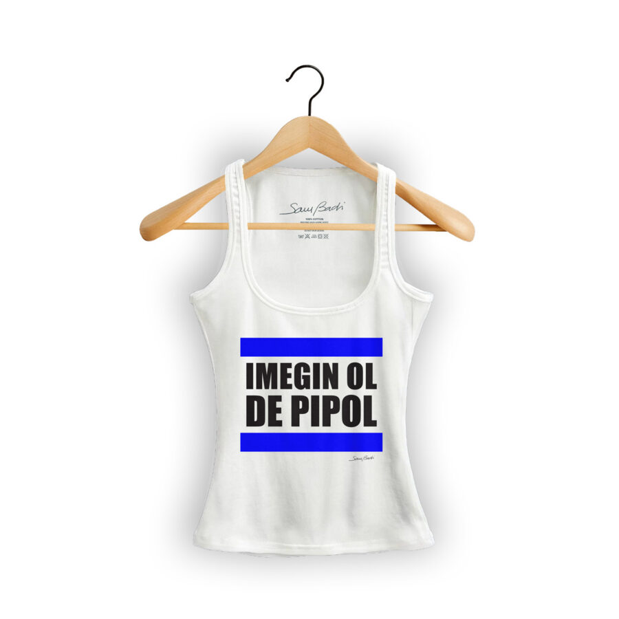 Imegin ol de pipol Imagine all the People Sam Badi Clothing