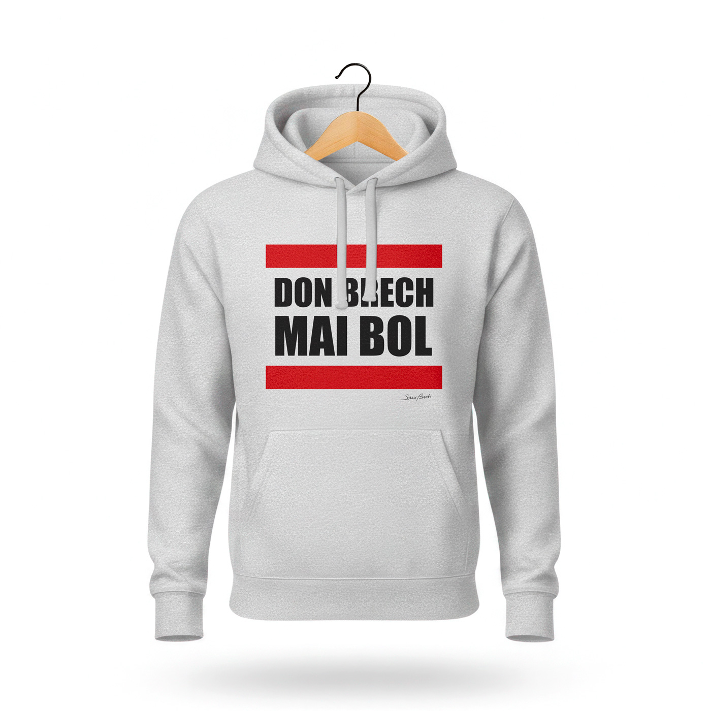 DON BRECH MAI BOL Hoodie don't break my balls Sam Badi Clothing