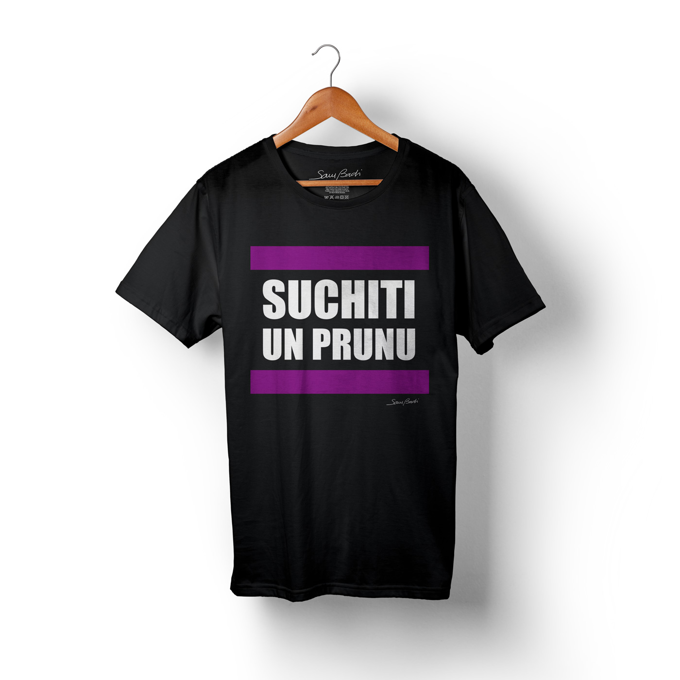 suchiti un prunu detto siciliano Sam Badi Clothing