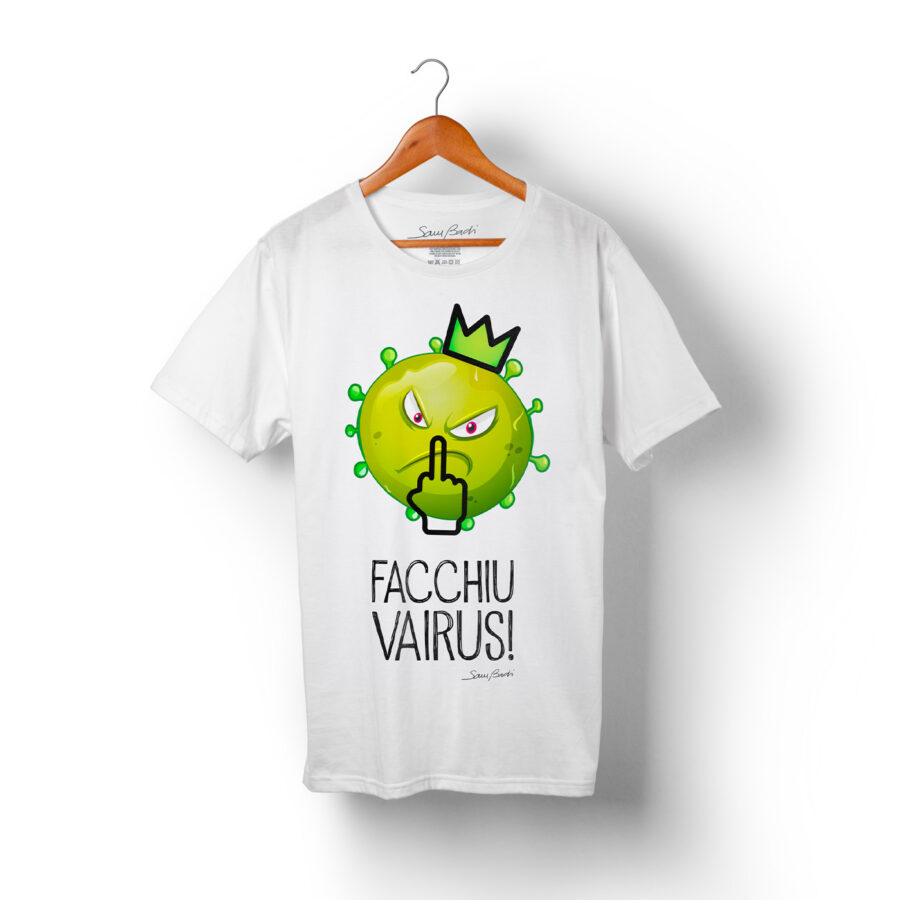 Facchiu Vairus! covid 19 coronavirus quarantena Sam Badi Clothing