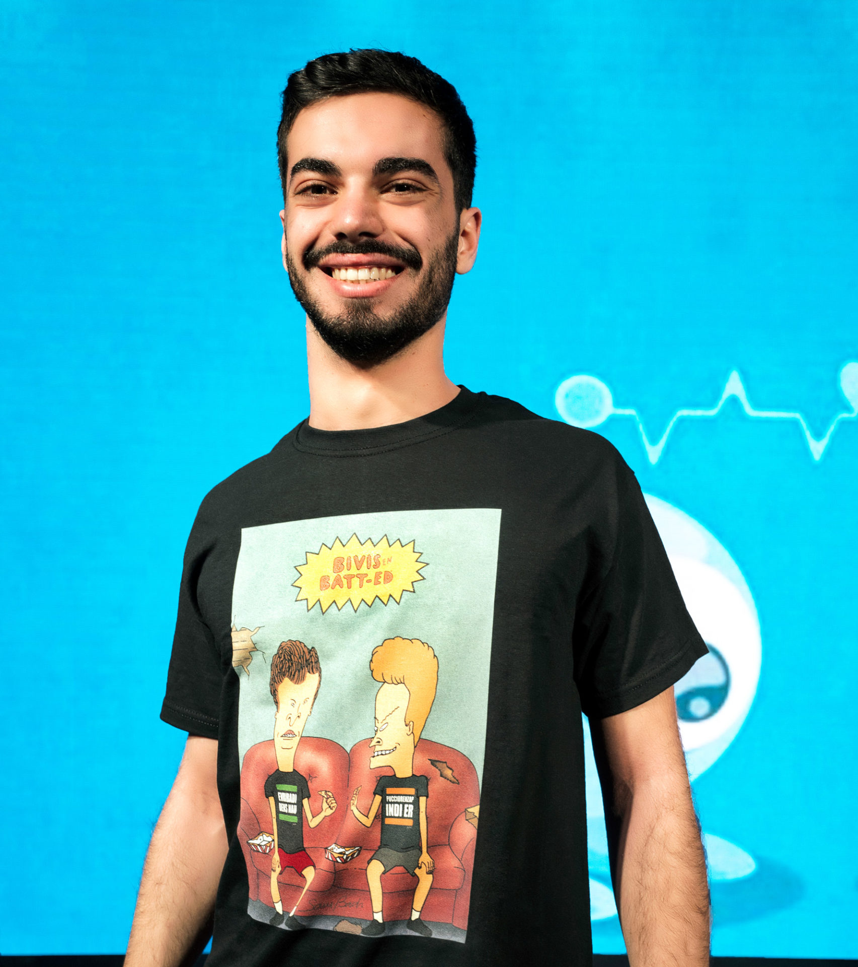 bivis en batt-ed beavis & butt-head sam badi clothing verscion version meme cartoons