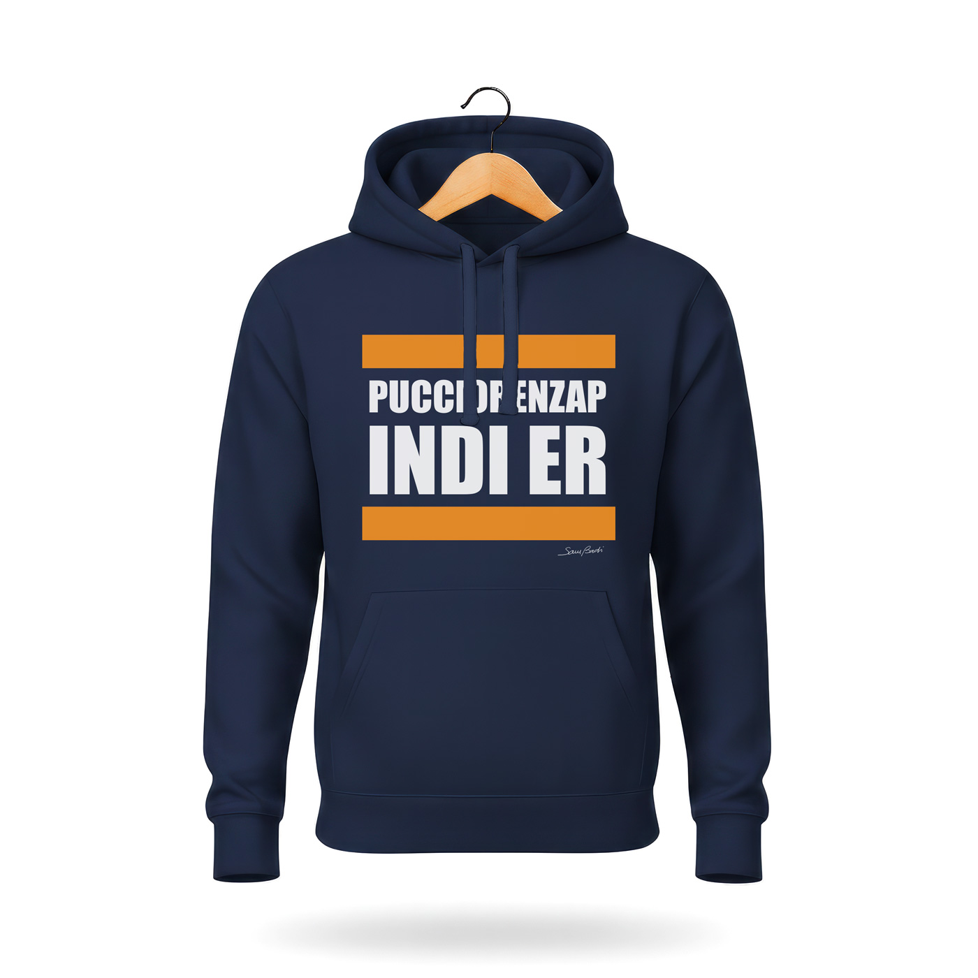 pucciorenzap indi er hoodie put your hands up in the air