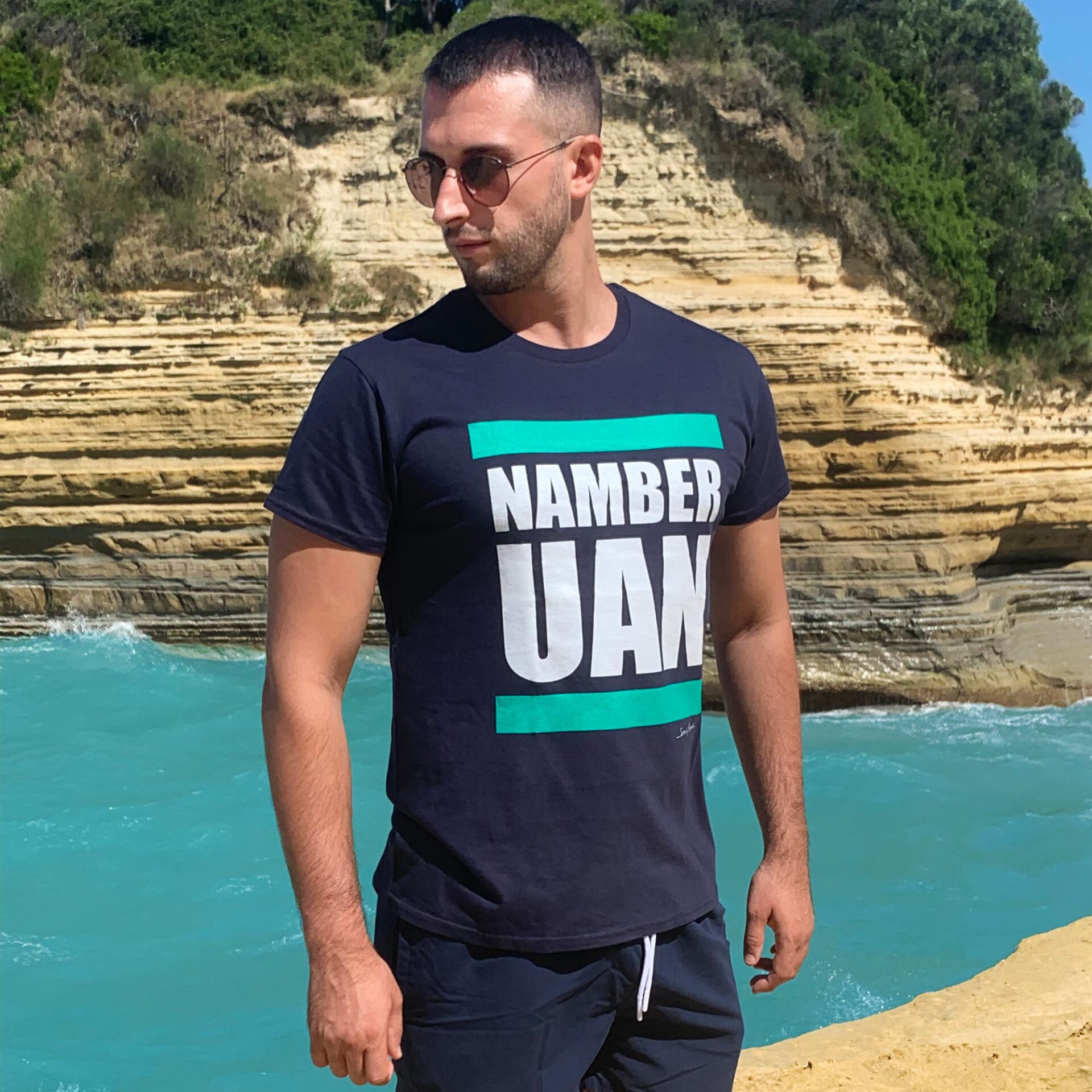 namber uan number one macaroni sleng sam badi clothing