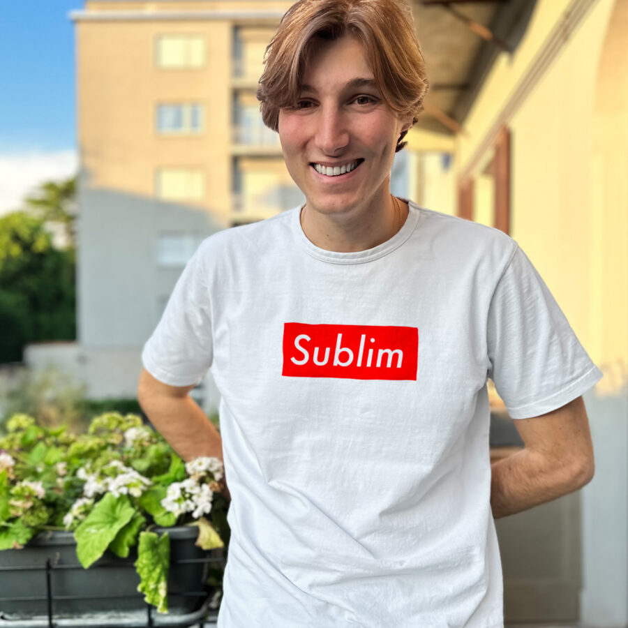 Eugenio Circacì Sublim supreme meme parodia magliette t-shirt