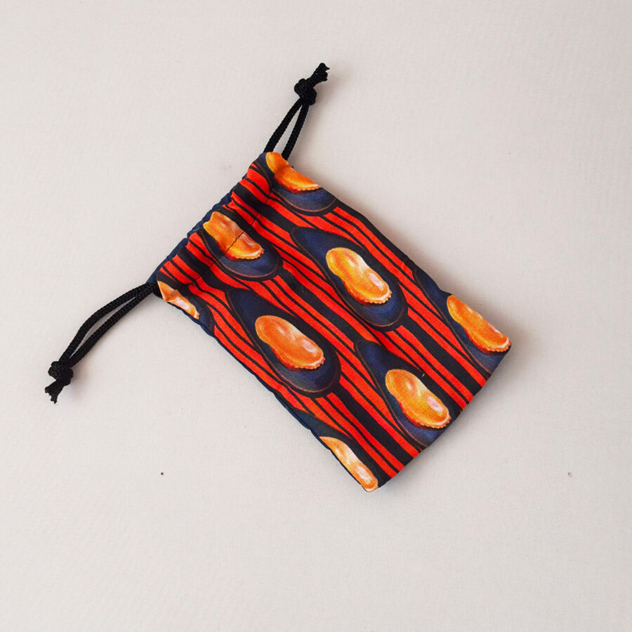 pochette porta occhiali da sole cozzy wax orange fiber econyl sustainable sustainability sostenibile